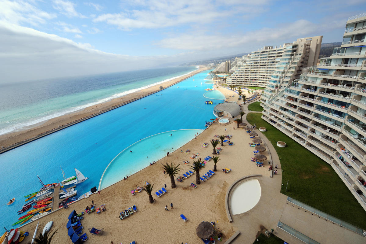 the largest swimming pool